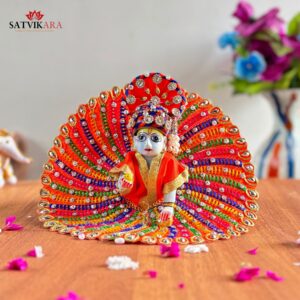 Lahariya Pattern Dress for Laddu Gopal